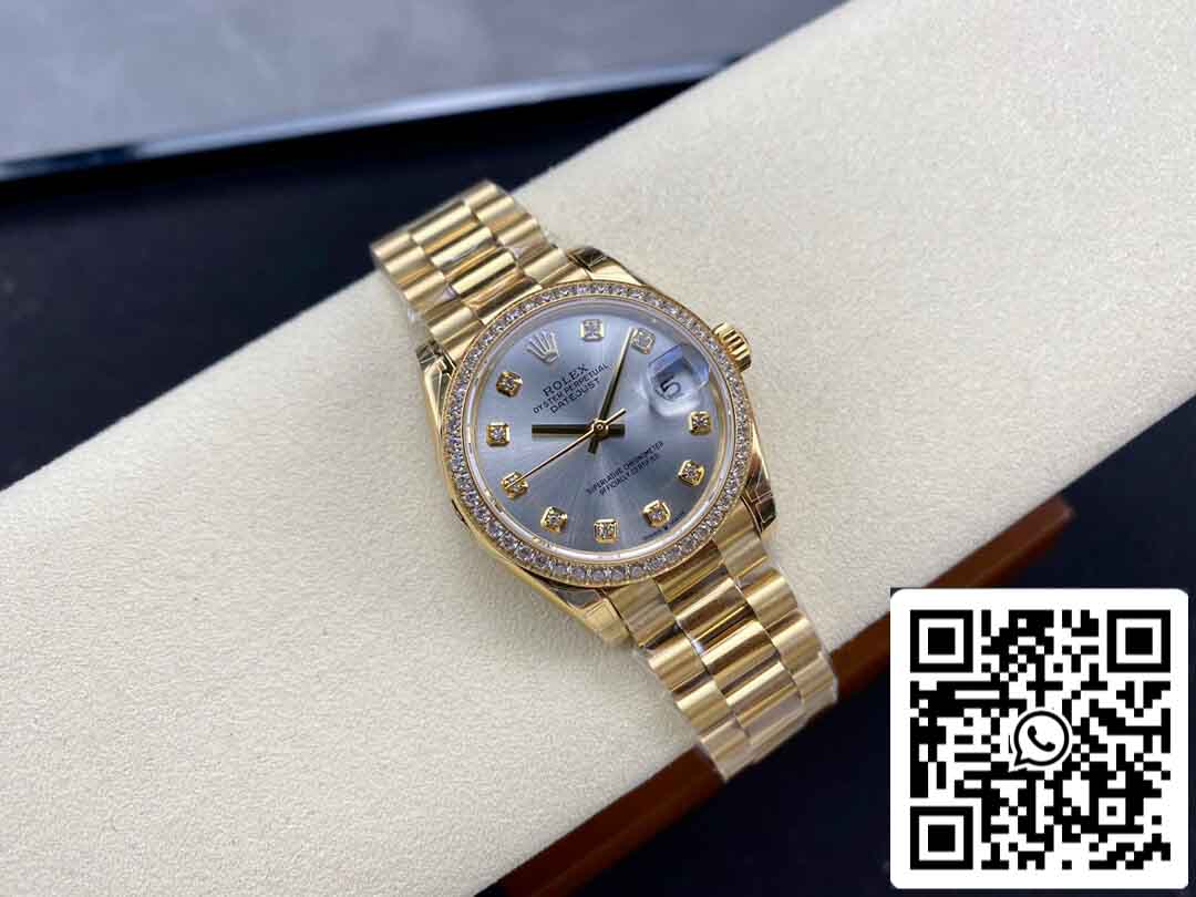 Rolex Datejust M278288RBR-0028 31MM 1:1 Best Edition GS Factory Lunetta con diamanti