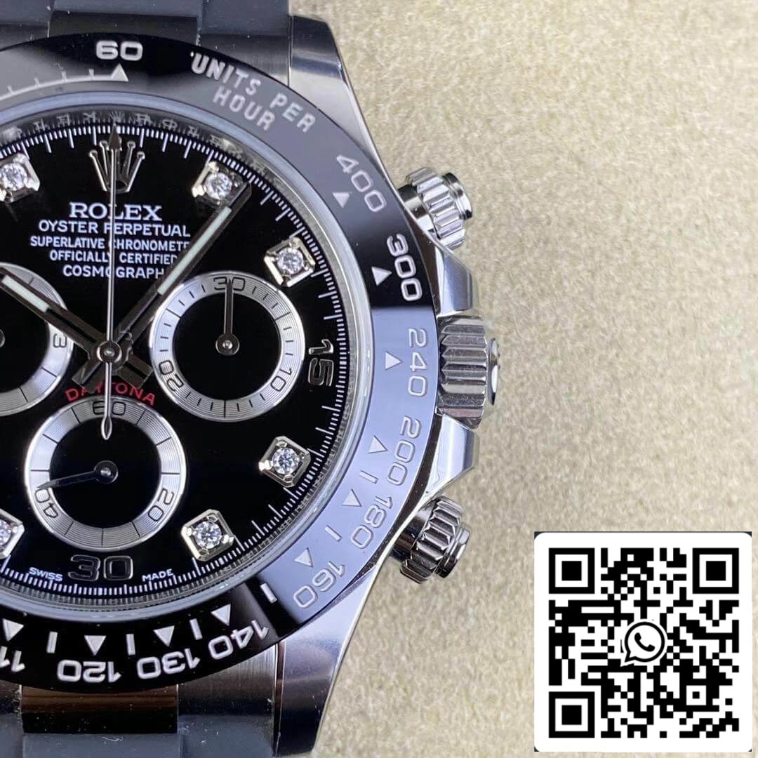 Rolex Cosmograph Daytona M116519LN-0025 1:1 Best Edition Clean Factory quadrante nero