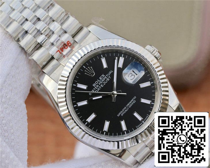 Rolex Datejust M126234-0015 1:1 Mejor edición GM Factory esfera negra