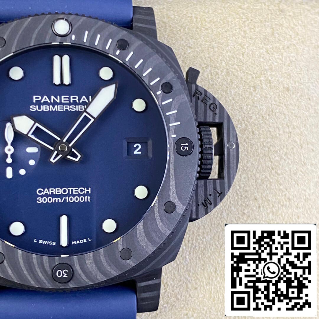 Panerai Submersible PAM01232 1:1 Best Edition VS Factory Blue Dial