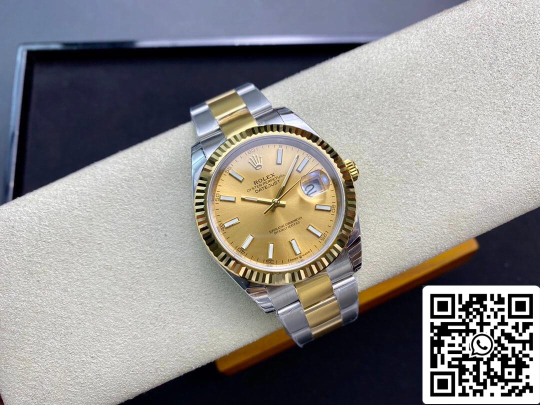 Rolex Datejust M126333-0009 1:1 Best Edition EW Factory Champagne Dial