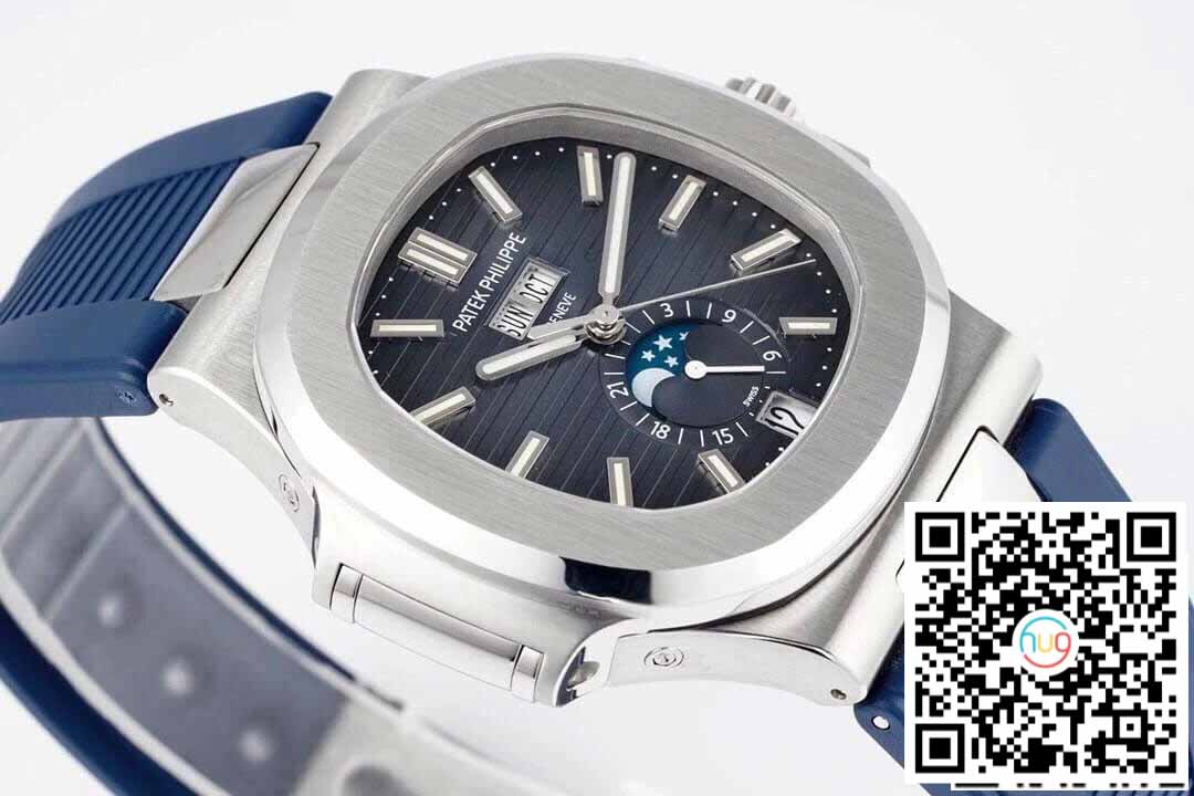 Patek Philippe Nautilus 5726/1A-014 1:1 Mejor Edición PPF Factory Azul Negro Esfera Degradada