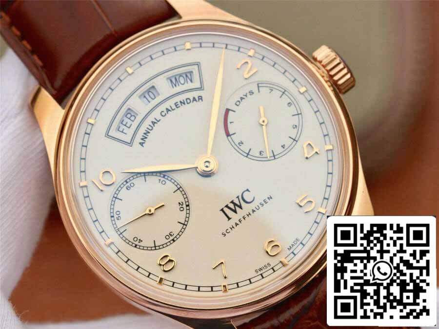 IWC Portugieser IW503504 1:1 Mejor edición ZF Factory esfera blanca