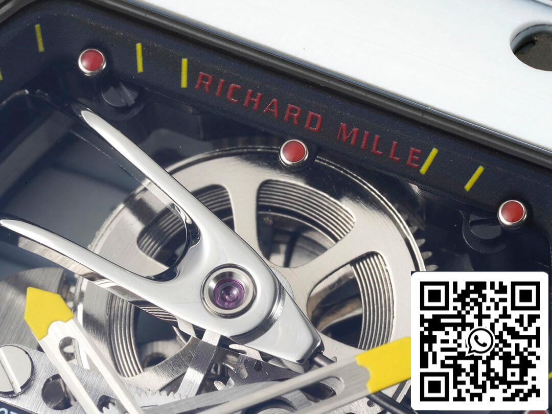 Richard Mille RM27-02 Rafael Nadal Tourbillon 1:1 Migliore edizione RM Factory White Stra