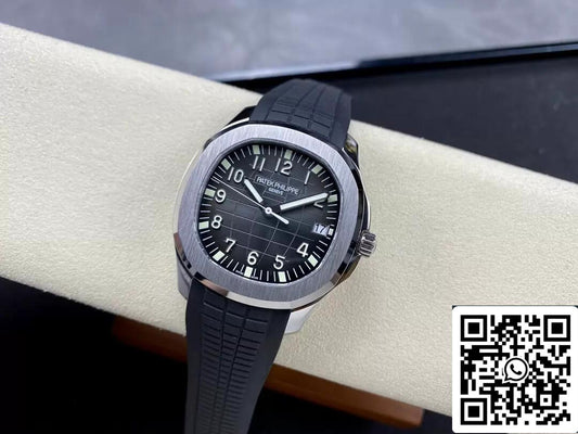 Patek Philippe Aquanaut 5167A-001 1:1 Mejor Edición 3K Esfera Negra de Fábrica