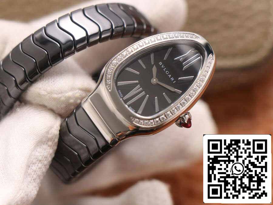 Bvlgari Serpenti 1:1 Best Edition BV Factory Ceramic Black Dial