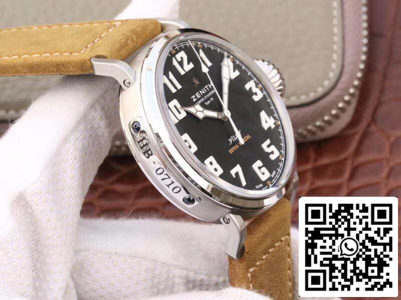 Zenith Pilot 03.2430.3000/21.C738 XF Factory 1:1 Mejor Edición Suiza ETA2824-2