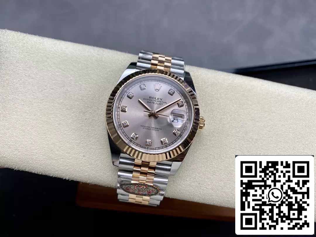 Rolex Datejust 41MM M126331-0008 1:1 Best Edition Clean Factory Oro rosa