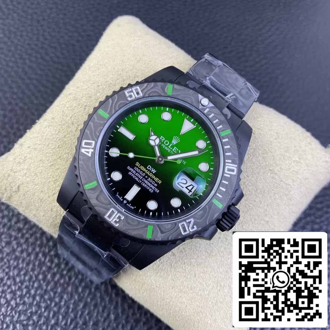 Rolex Submariner 1:1 Mejor Edición VS Factory Esfera Verde Degradada