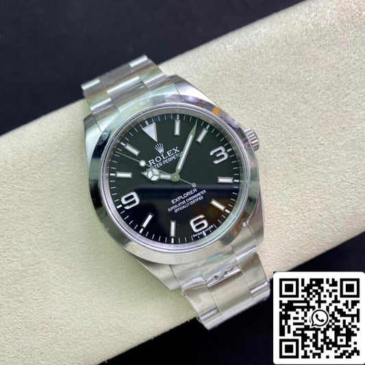 Rolex Explorer M214270-0003 39MM 1:1 Mejor edición AR Factory esfera negra