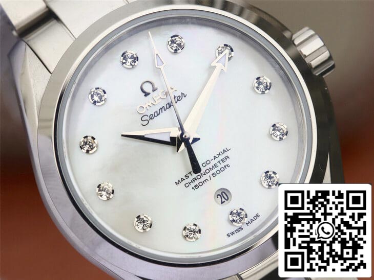 Omega Seamaster 231.10.34.20.55.002 Aqua Terra 150M 1:1 Best Edition 3S Factory White Dial