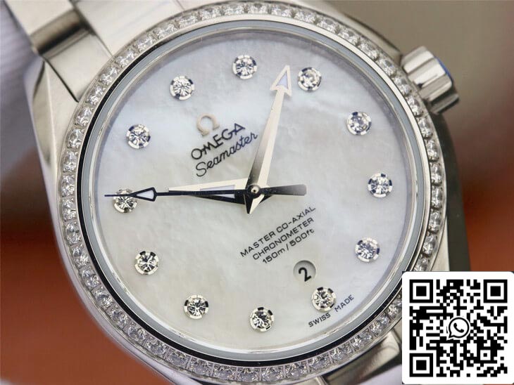 Omega Seamaster 231.15.34.20.55.002 Aqua Terra 150M 1:1 Best Edition 3S Factory Diamond Dial