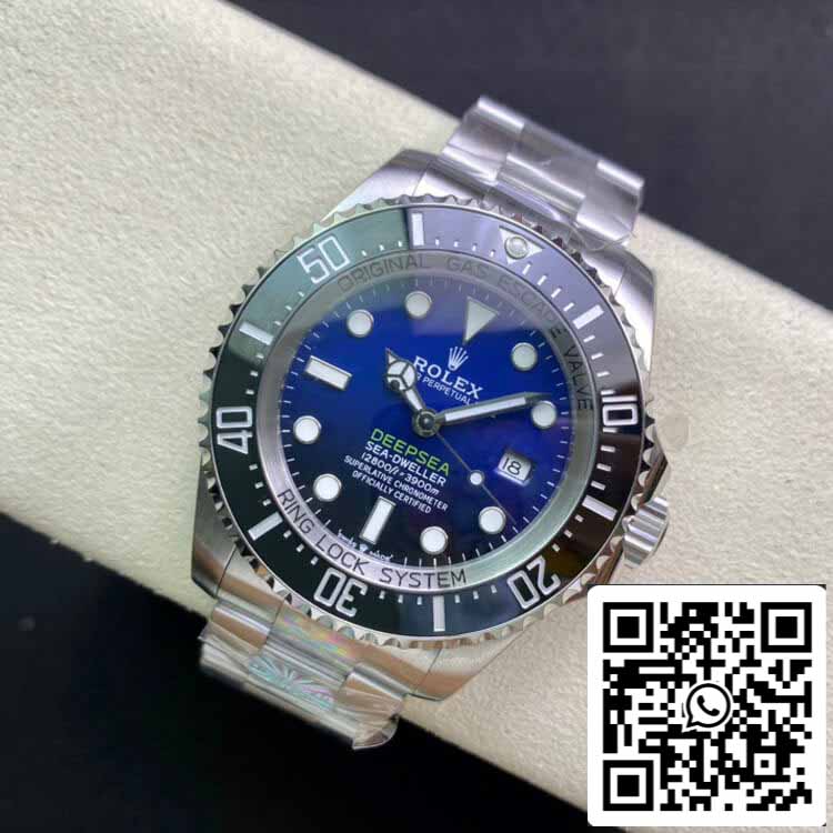 Rolex Deepsea Sea-Dweller 116660 “D-BLUE” AR Factory 1:1 Mejor Edición Suizo ETA3135 Esfera Azul/Negra