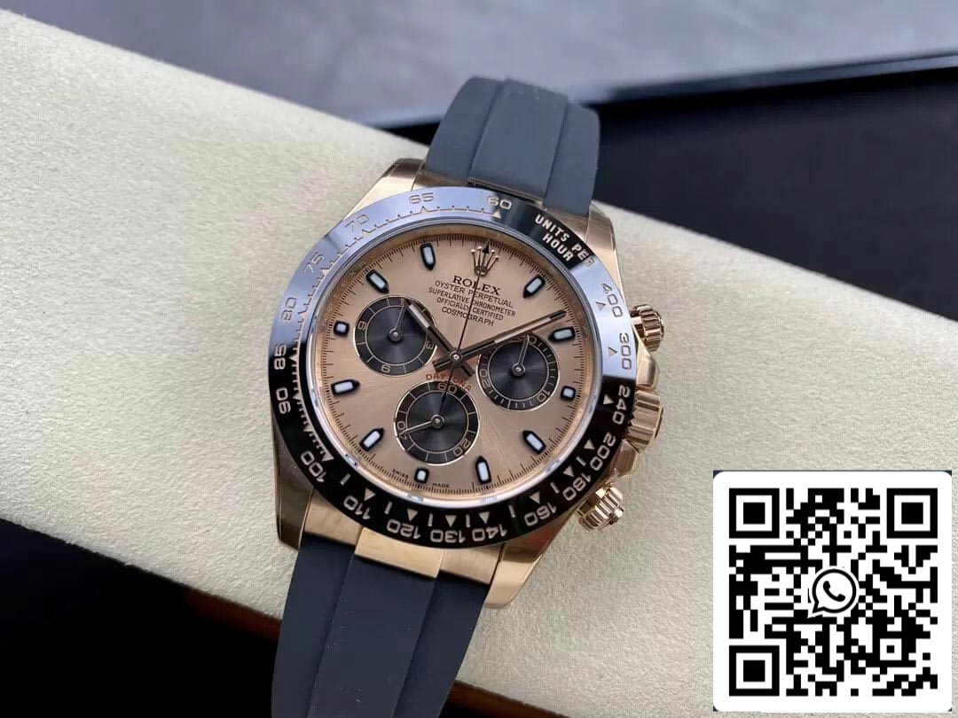 Rolex Cosmograph Daytona M116515LN-0018 1:1 Bisel de cerámica Clean Factory, la mejor edición