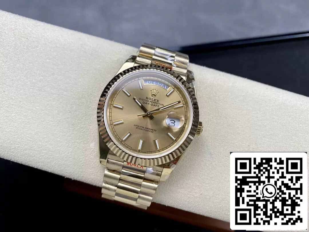 Rolex Day Date M228238-0003 1:1 Mejor edición GM Factory V2 Versión de contrapeso