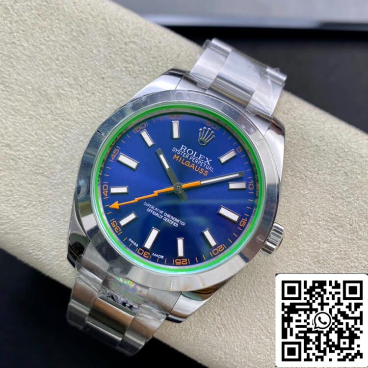 Rolex Milgauss 116400GV AR Factory 1:1 Miglior Edizione Svizzera ETA3131