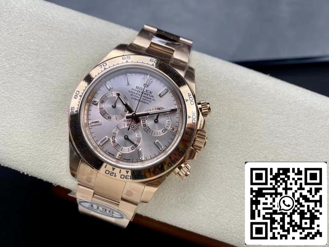 Rolex Cosmograph Daytona 116505 1:1 Mejor Edición Clean Factory Oro Rosa