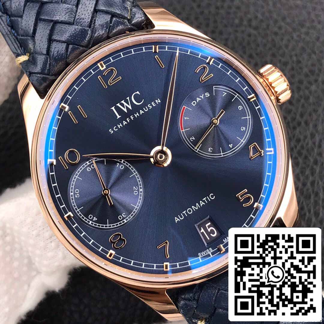 IWC Portugieser IW500713 1:1 Best Edition ZF Factory Blue Dial