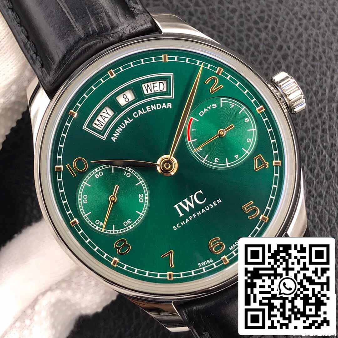 IWC Portugieser IW503510 1:1 Best Edition ZF Factory quadrante verde