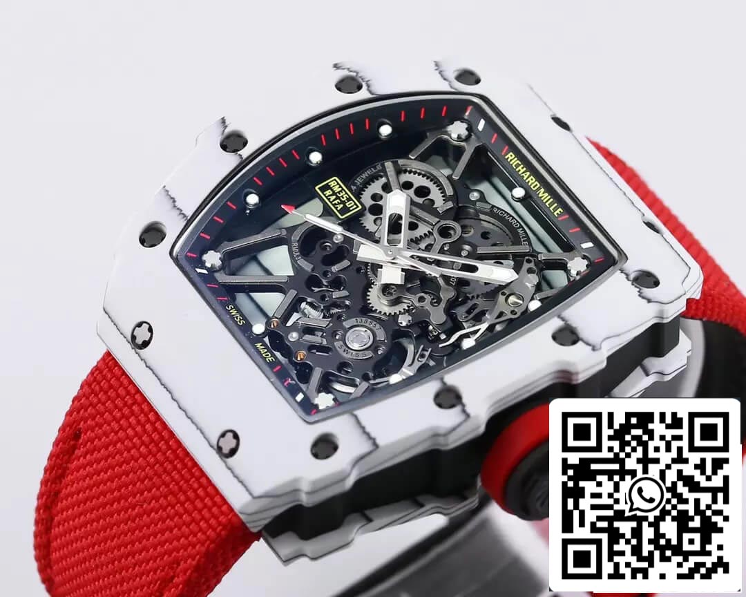 Richard Mille RM35-01 1:1 Caja de fibra de carbono BBR Factory Best Edition