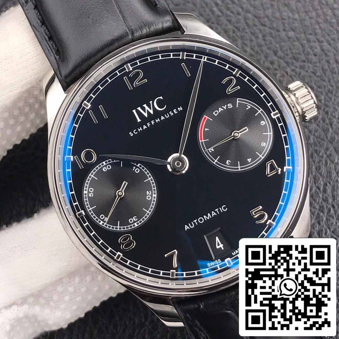 IWC Portugieser IW500109 1:1 Mejor edición ZF Factory esfera negra