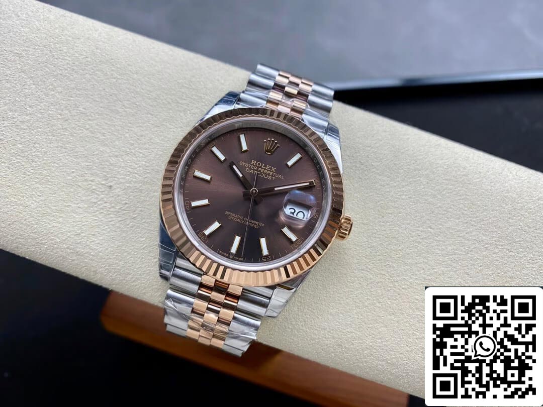 Rolex Datejust M126331-0002 1:1 Best Edition VS Factory Brown Dial