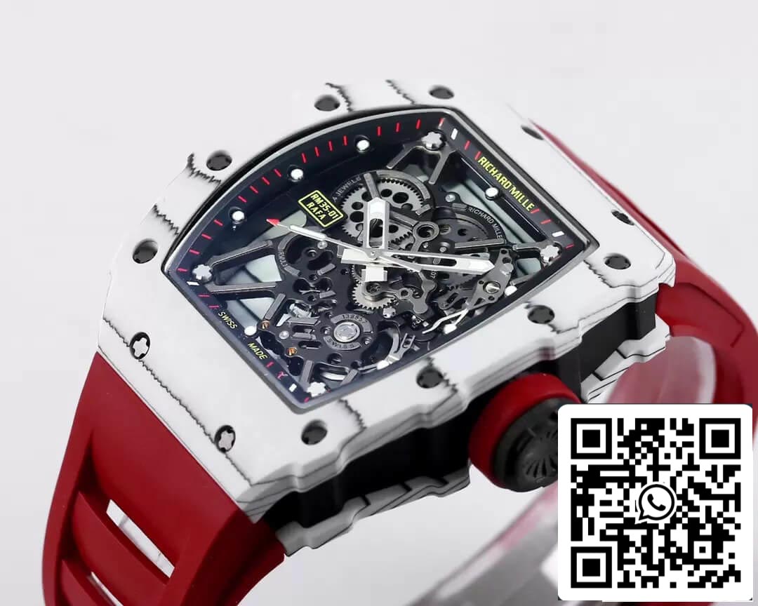 Richard Mille RM35-01 Cinturino rosso di fabbrica BBR in scala 1: 1 della migliore edizione