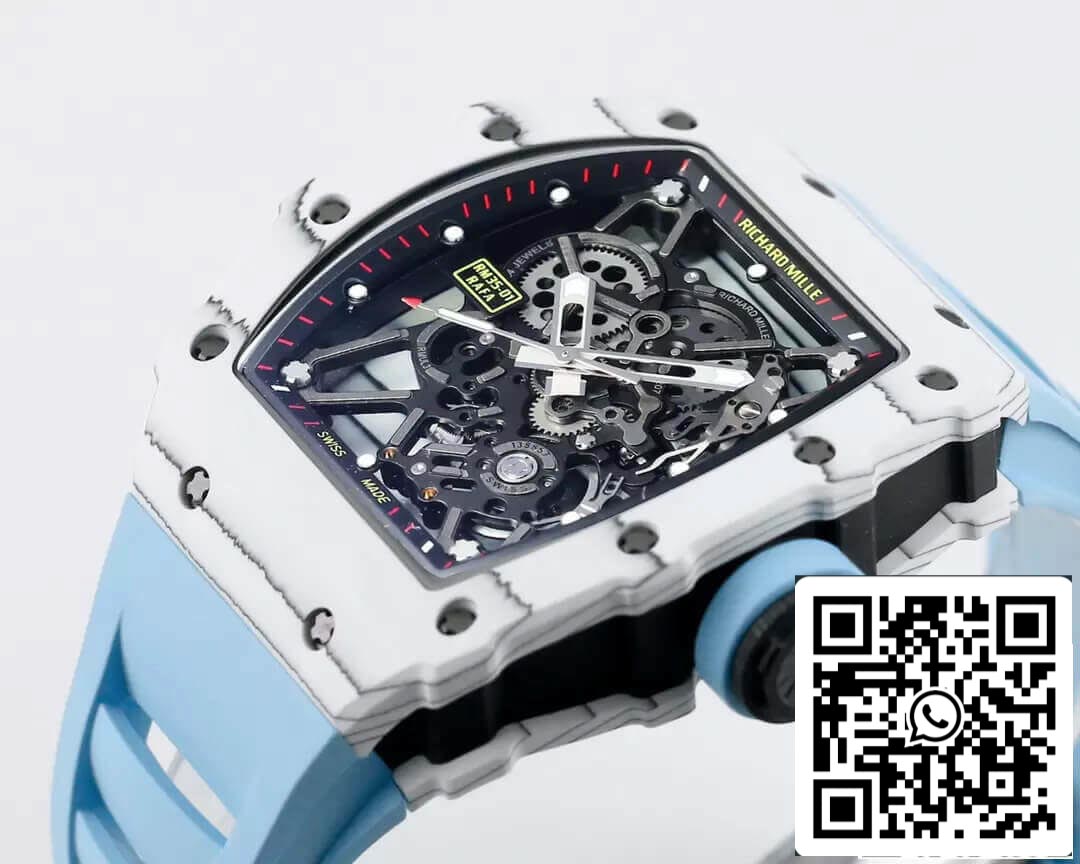 Cinturino blu di fabbrica BBR Richard Mille RM35-01 1: 1 della migliore edizione