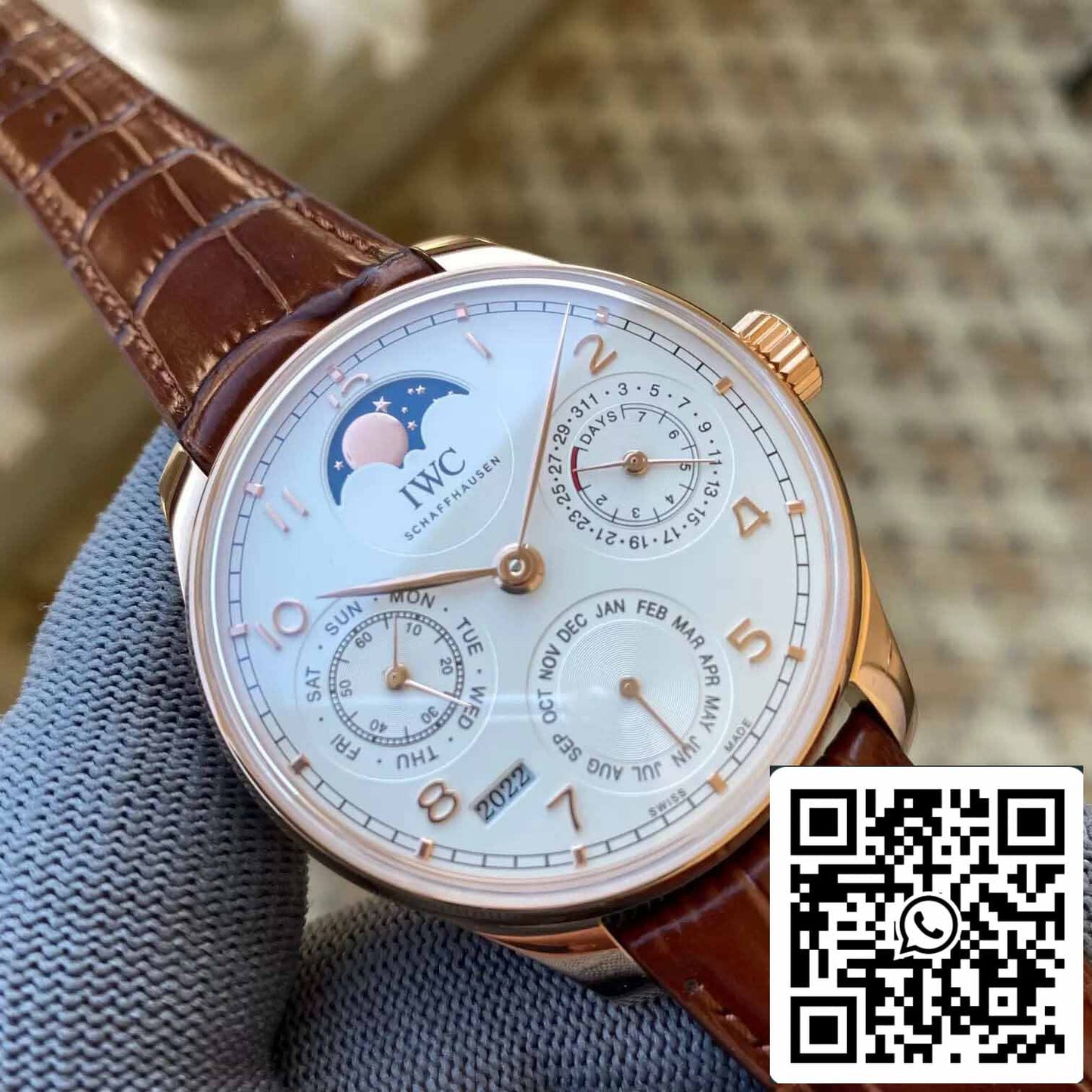 IWC Portuguese Perpetual Calendar IW503302 1:1 Best Edition APS Factory Red Gold