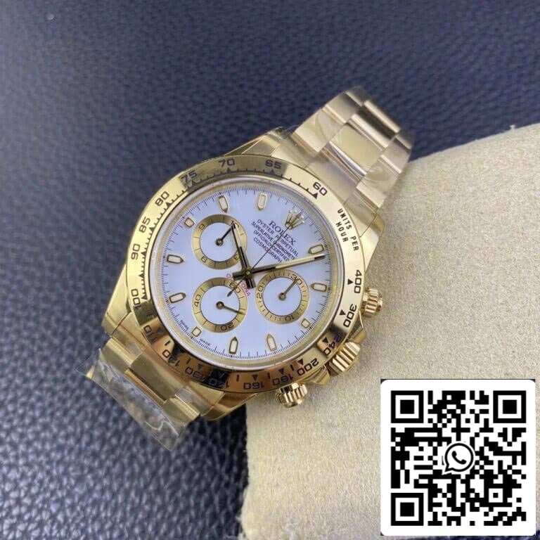 Rolex Cosmograph Daytona M116508-0001 1:1 Best Edition Clean Factory Oro Amarillo