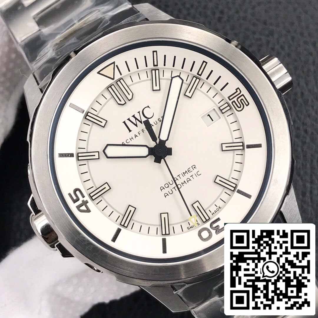 IWC Aquatimer IW329004 1:1 Best Edition V6 Factory quadrante bianco argento