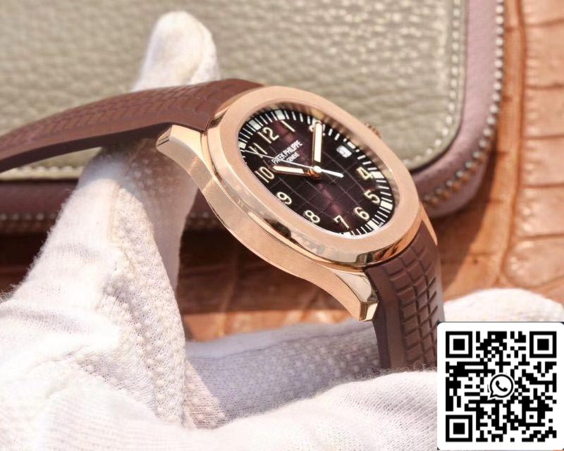 Patek Philippe Aquanaut 5167R-001 40mm 1:1 Mejor edición ZF Factory Oro rosa