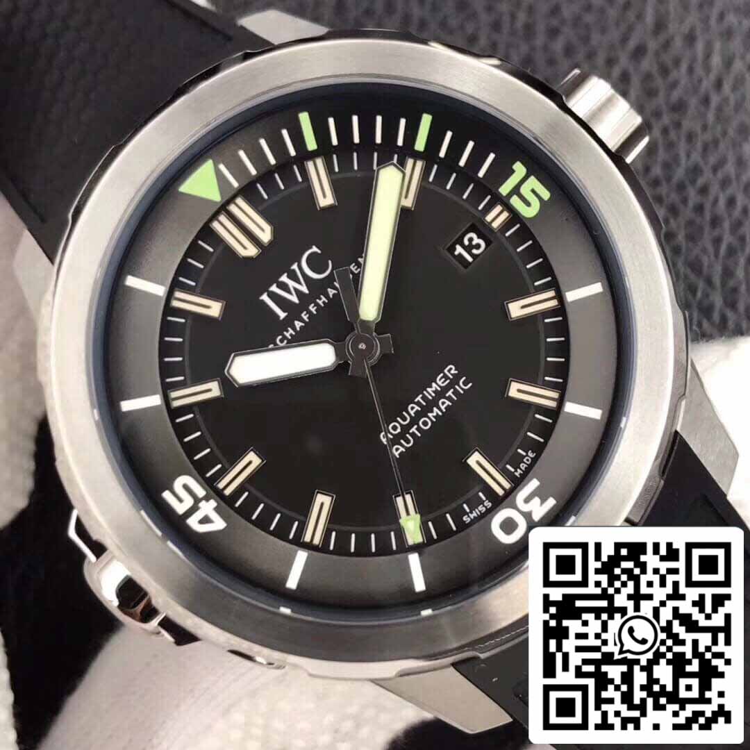 IWC Aquatimer IW329001 1:1 Mejor Edición V6 Esfera Negra de Fábrica