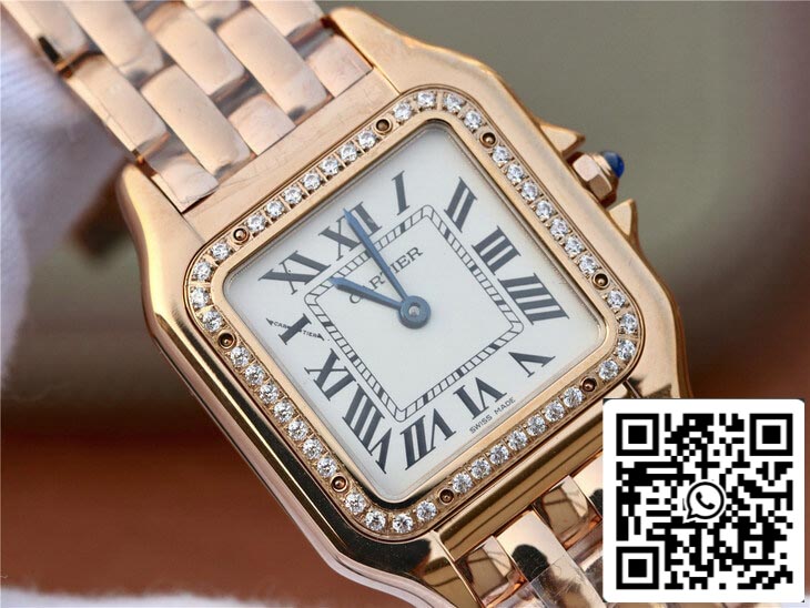 Panthere De Cartier WJPN0009 27MM 1:1 Best Edition 8848 Factory Diamond-set Beze