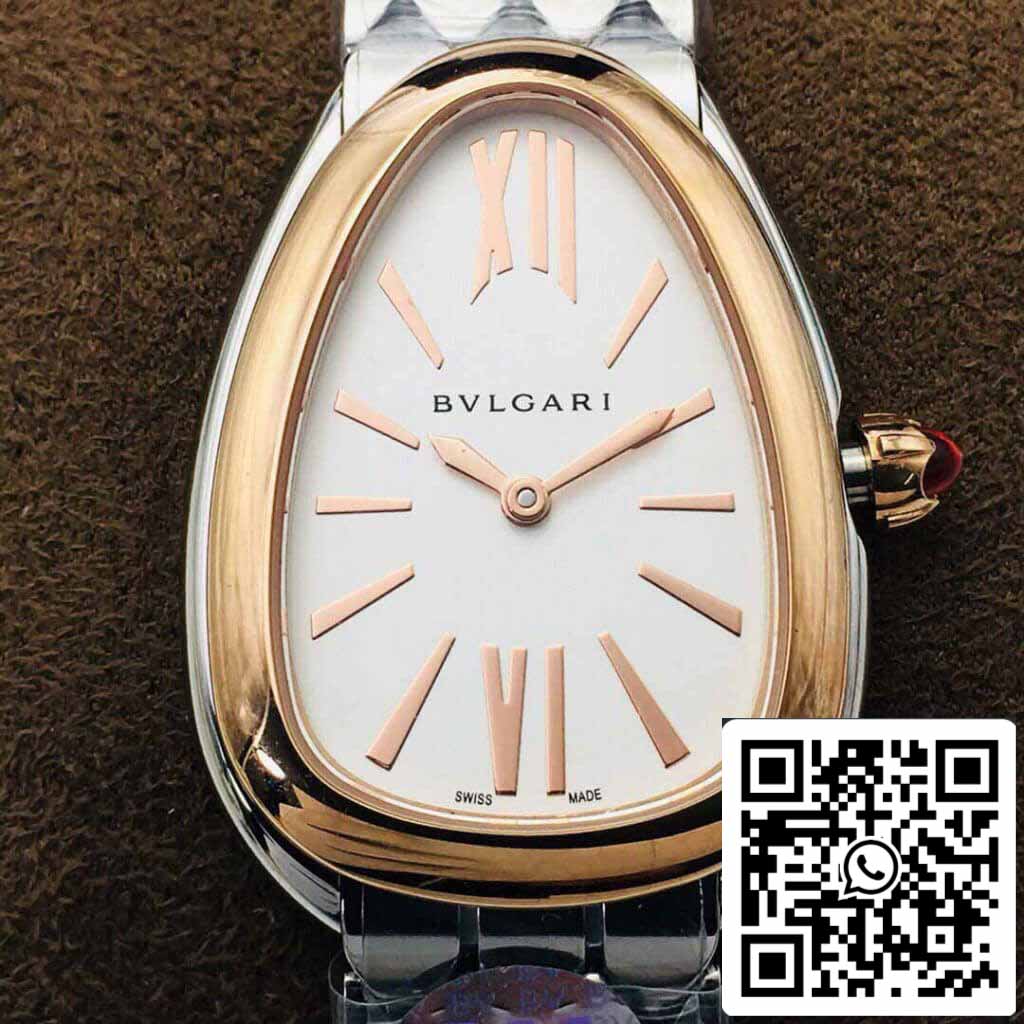 Bvlgari Serpenti 103144 1:1 Best Edition BV Factory Rose Gold Bezel