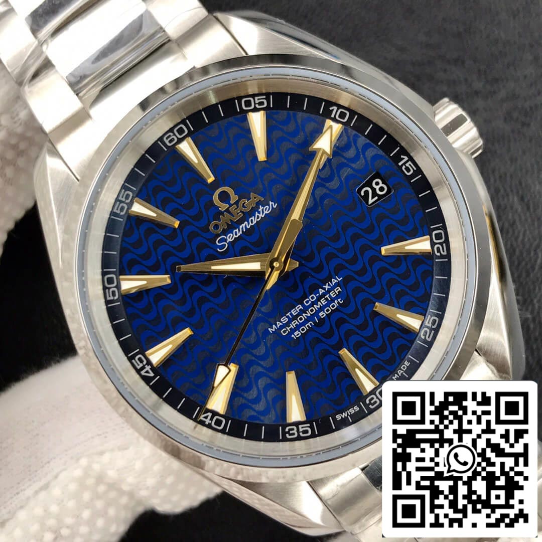 Omega Seamaster Aqua Terra 150M 1:1 Best Edition Rio Olympic Special Edition VS Factory Blue Dial