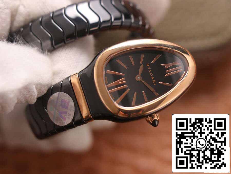 Bvlgari Serpenti 102735 1:1 Mejor edición BV Factory esfera negra