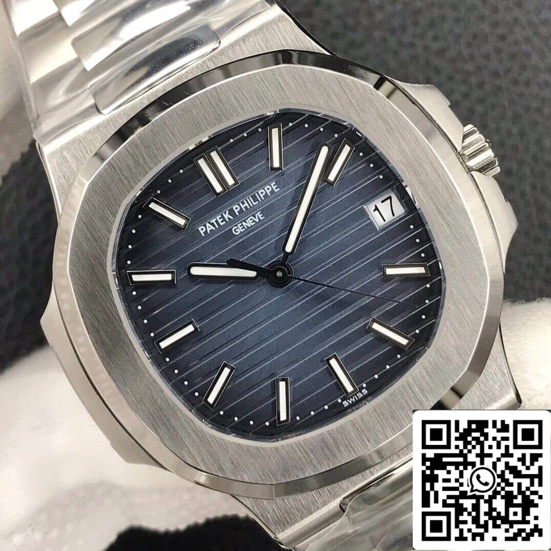 Patek Philippe Nautilus 5711/1A 010 1:1 Mejor Edición 3K Esfera Azul de Fábrica