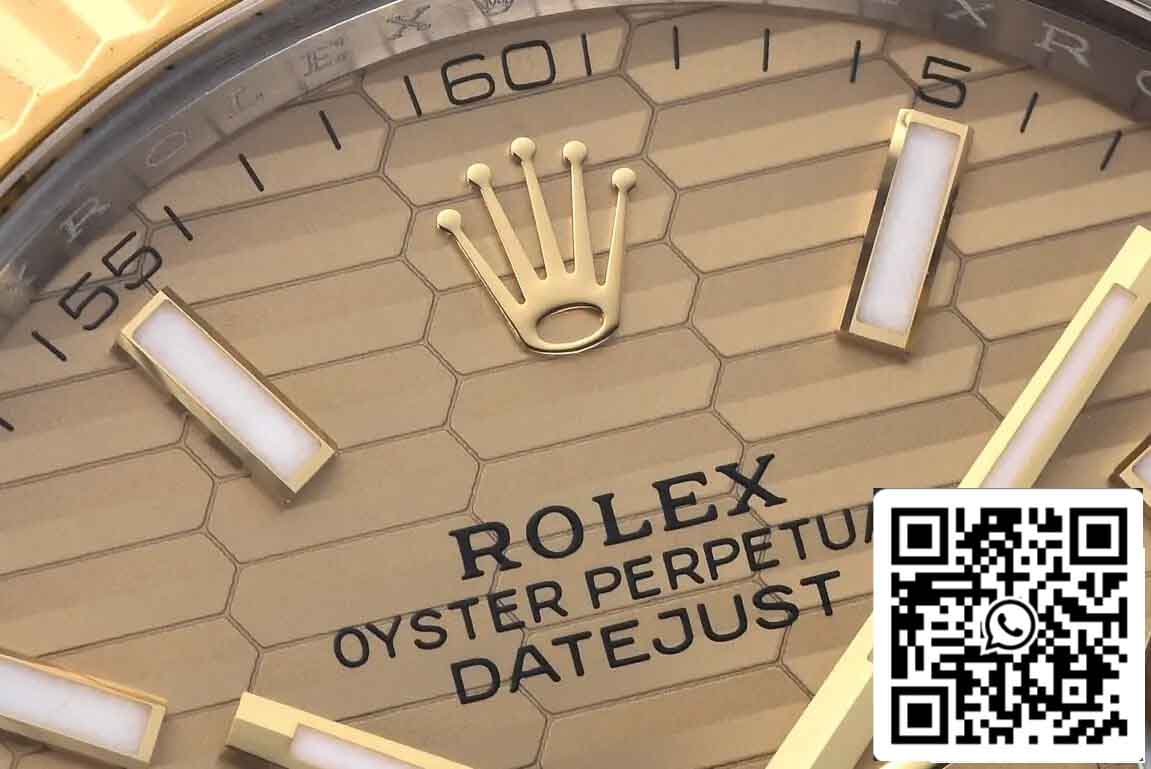 Rolex Datejust 41MM M126333-0021 1:1 Mejor Edición Clean Factory Gold Dial