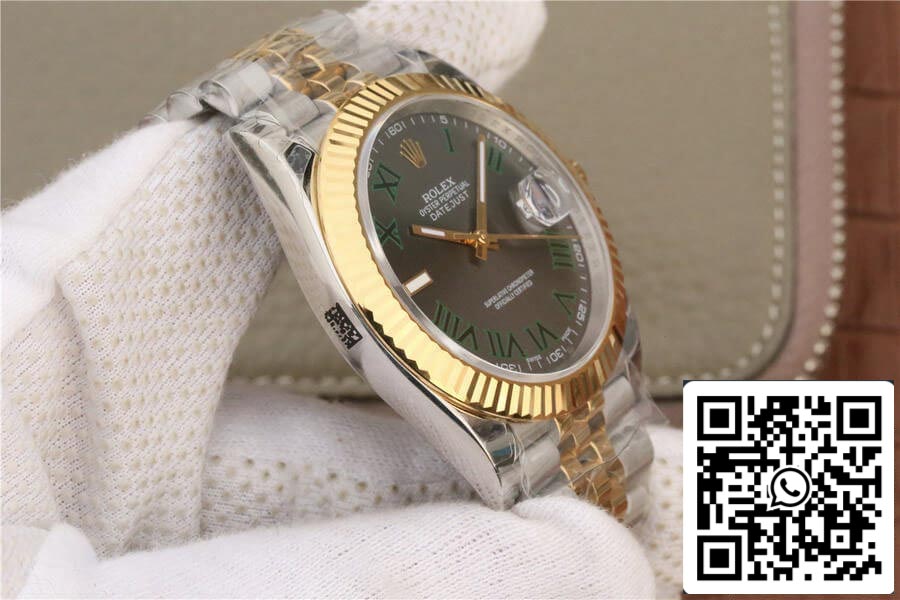 Rolex Datejust M126333-0020 1:1 Best Edition EW Factory quadrante grigio scuro