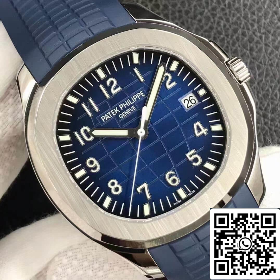 Patek Philippe Aquanaut 5168G-001 1:1 Best Edition 3K Factory V2 versione quadrante blu