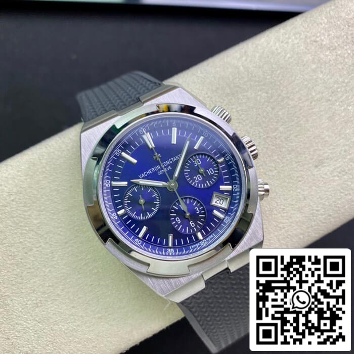 Vacheron Constantin Overseas 5500V/110A-B148 1:1 Mejor edición 8F Correa de caucho de fábrica