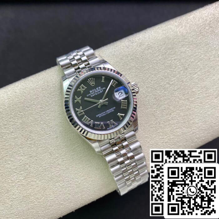 Rolex Datejust M278274-0002 31MM 1:1 Miglior Edizione EW Factory Nero Dia