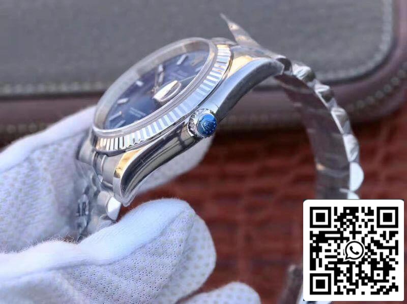 Rolex Datejust 36mm M126334-0002 AR Factory 1:1 Mejor Edición Suizo ETA3135 Esfera Azul