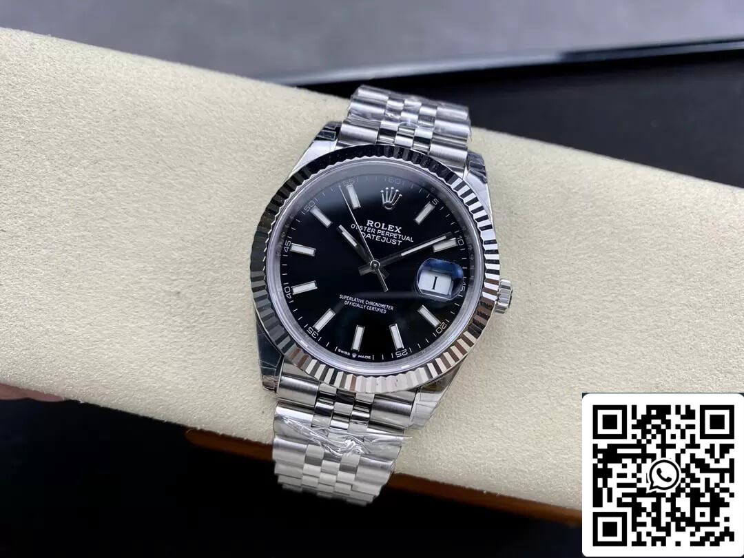 Rolex Datejust M126334-0018 1:1 Mejor edición VS Factory esfera negra