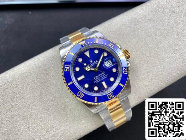 Rolex Submariner M126613LB-0002 41MM 1:1 Mejor Edición VS Esfera Azul de Fábrica