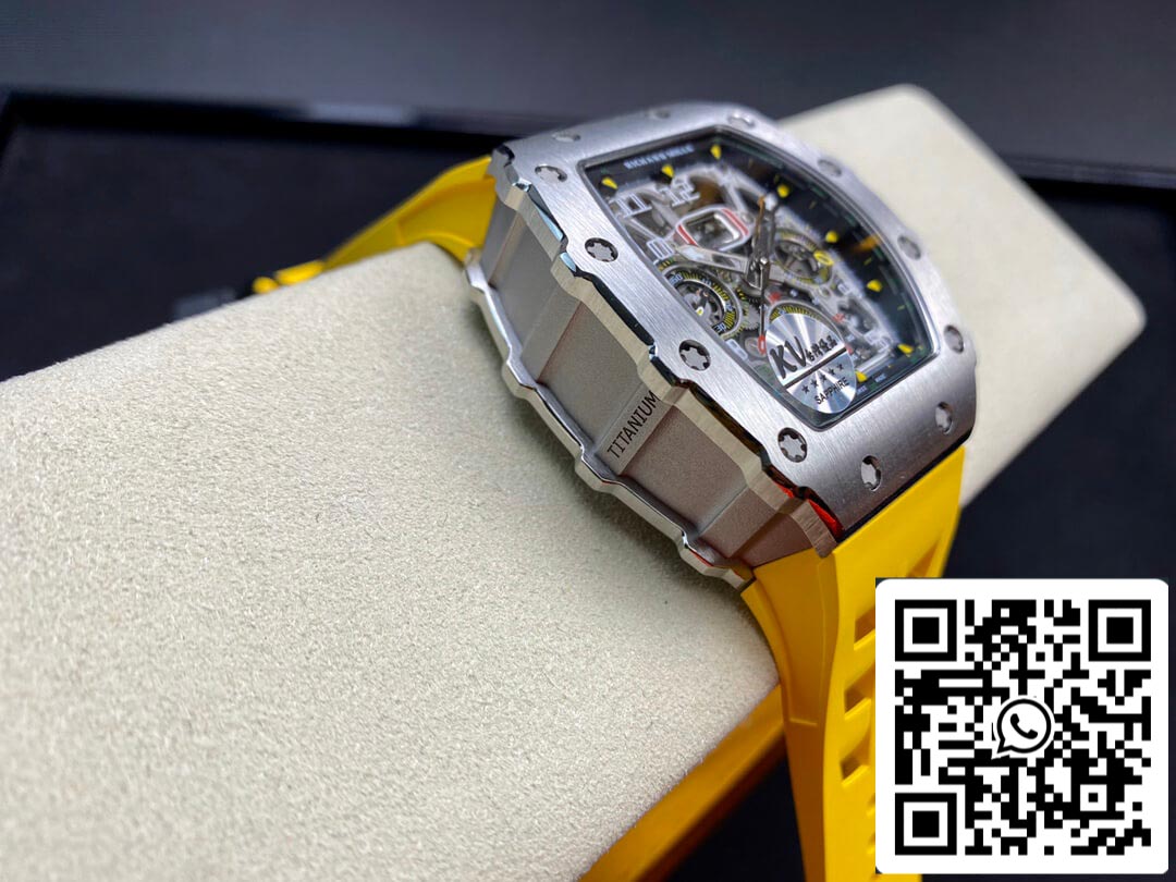 Richard Mille RM011 FELIPE MASSA 1:1 Best Edition KV Factory Cassa in acciaio al titanio