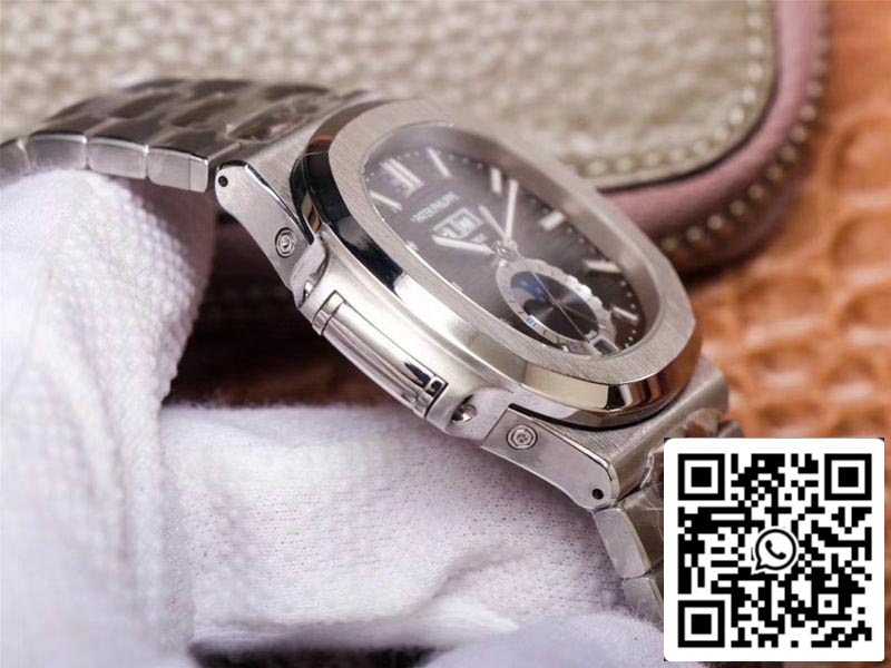 Patek Philippe Nautilus 5726/1A-001 1:1 Mejor Edición PF Factory Esfera Gris Suizo ETA324