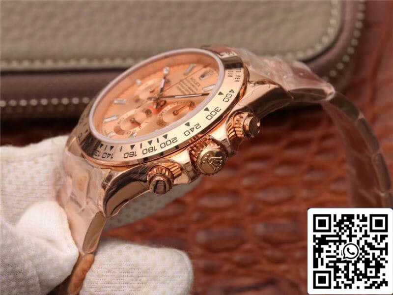 Rolex Daytona Cosmograph 116508 JH Factory 1:1 Best Edition svizzero ETA4130 quadrante in oro rosa