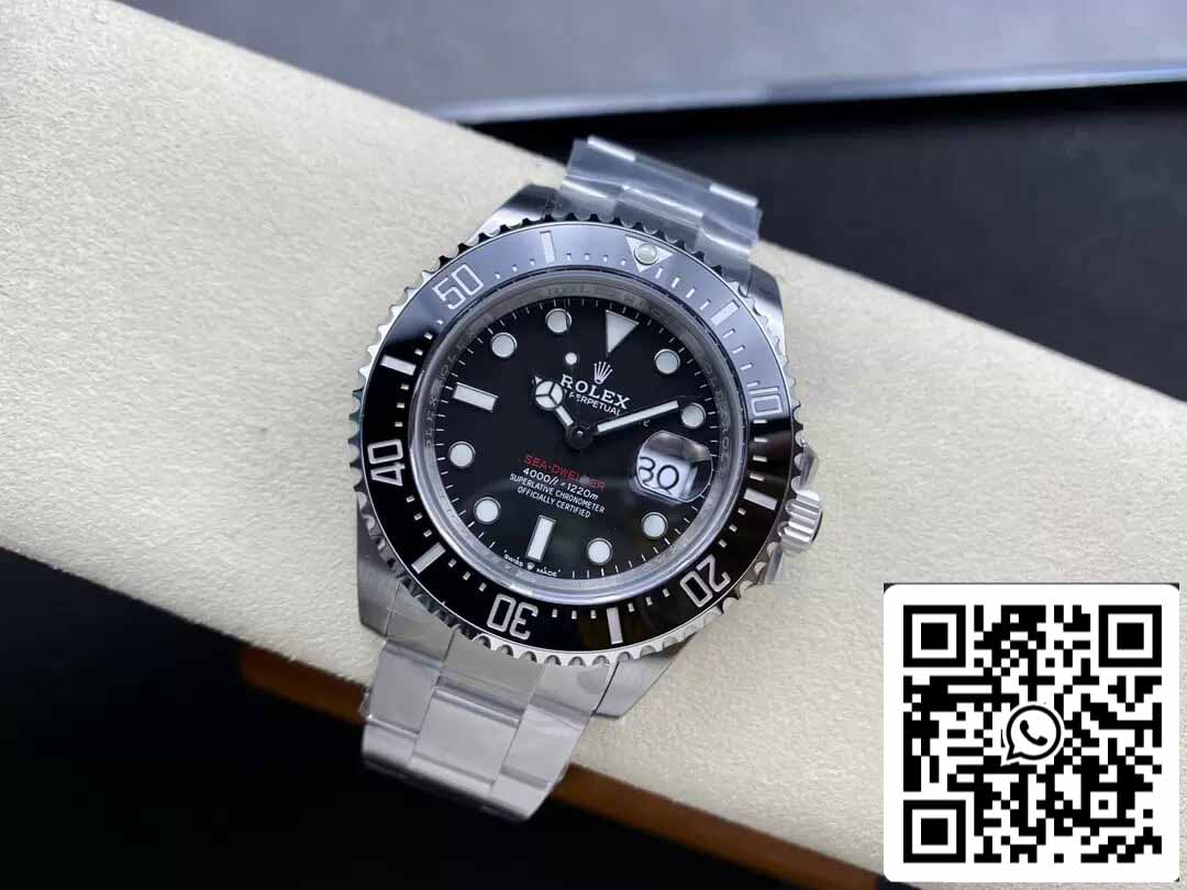 Rolex Sea Dweller M126600-0002 1:1 Mejor edición VS Factory esfera negra